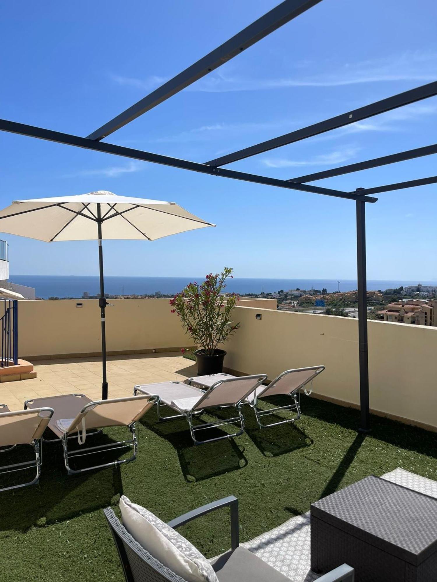Apartament Panoramic Seaview Mijas Zewnętrze zdjęcie